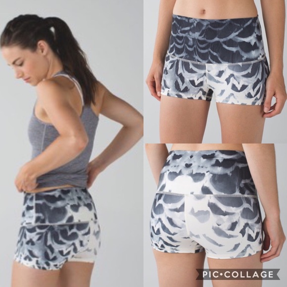 lululemon athletica Pants - Lululemon Boogie Short Pretty Plume Angel Wing